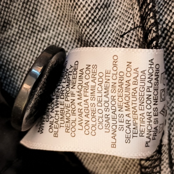 Catherine Malandrino SZ XL BLK/WH Houndstooth Blazer - Picture 7 of 9